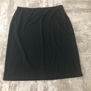 J. Jill Black Stretch Skirt Size Medium
